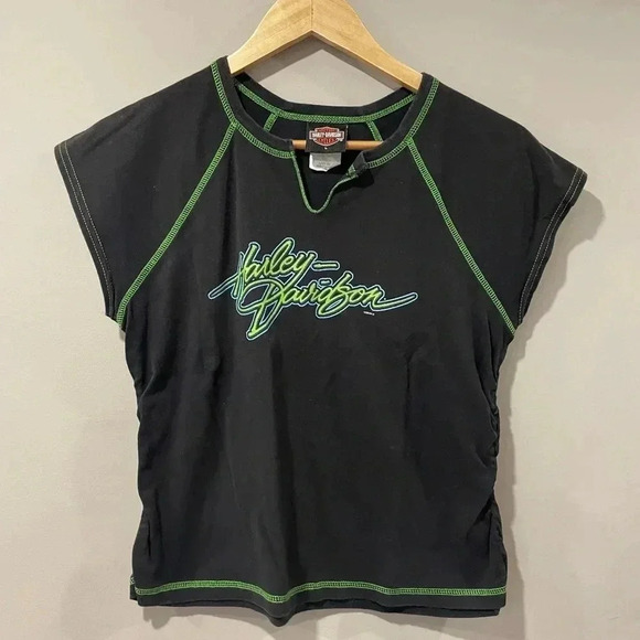 Harley-Davidson Tops - Chosa’s Harley Davidson on Mill Biker Shirt - Tempe, AZ